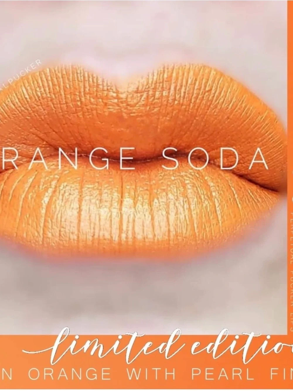 Lipsense Orange Soda Lipstick - Bright Orange